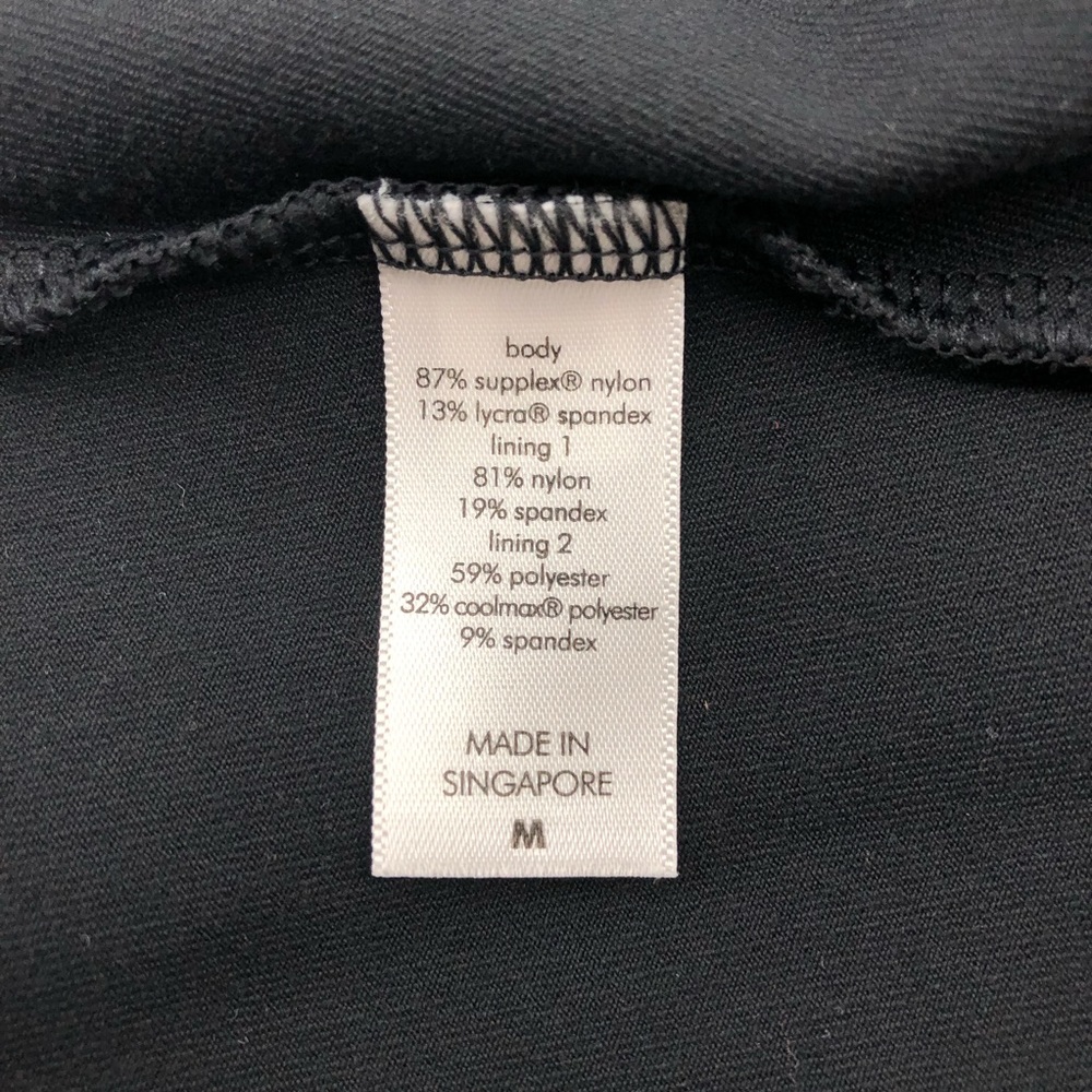 Lucy Black Racer Back Sleeveless Tank Athletic Top - Picture 7 of 8